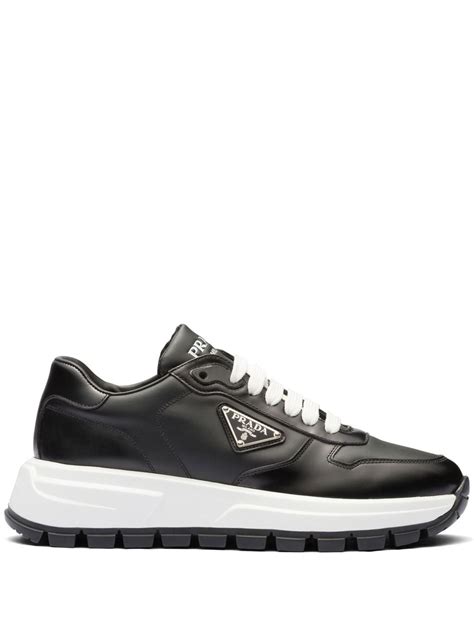 mens prada trainers flannels|prada lace ups.